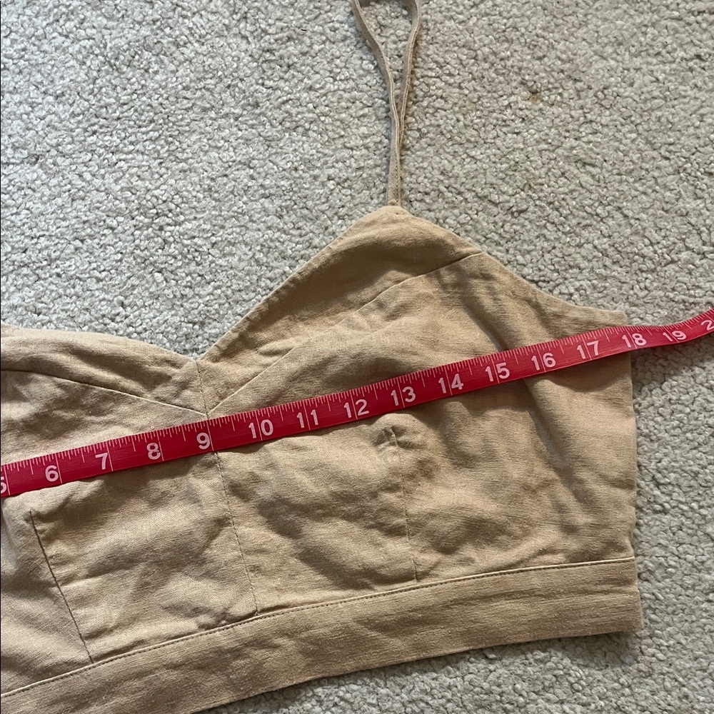 Universal thread linen Crop Top - Picture 7 of 8